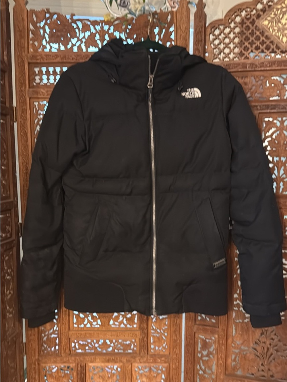 The North Face Women’s Black Insulated Hooded Jacket